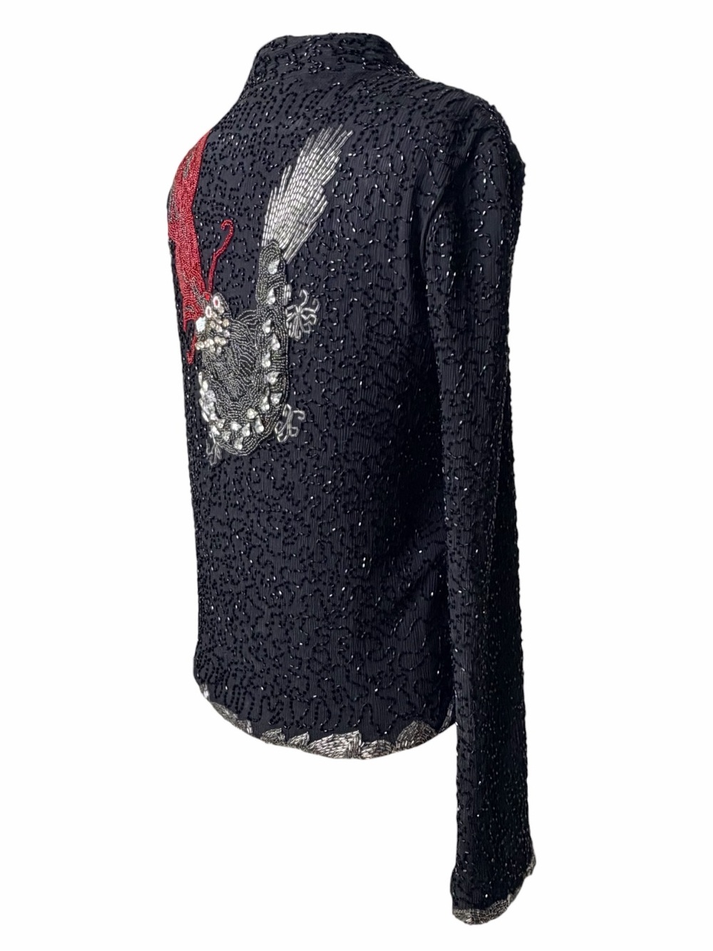 APRIL MAY RARE VINTAGE SEQUINED JACKET. - Picture 6 of 8